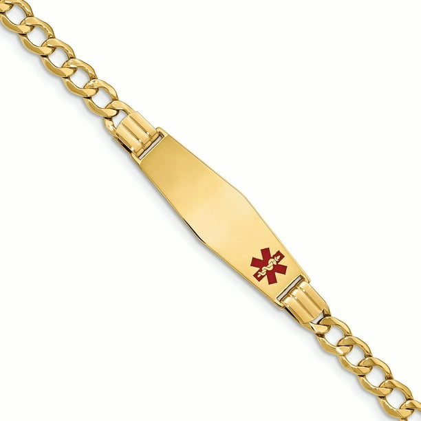 Core Gold 14k Medical Jewelry ID Plate Core Gold 14k Medical Jewelry ID Plate